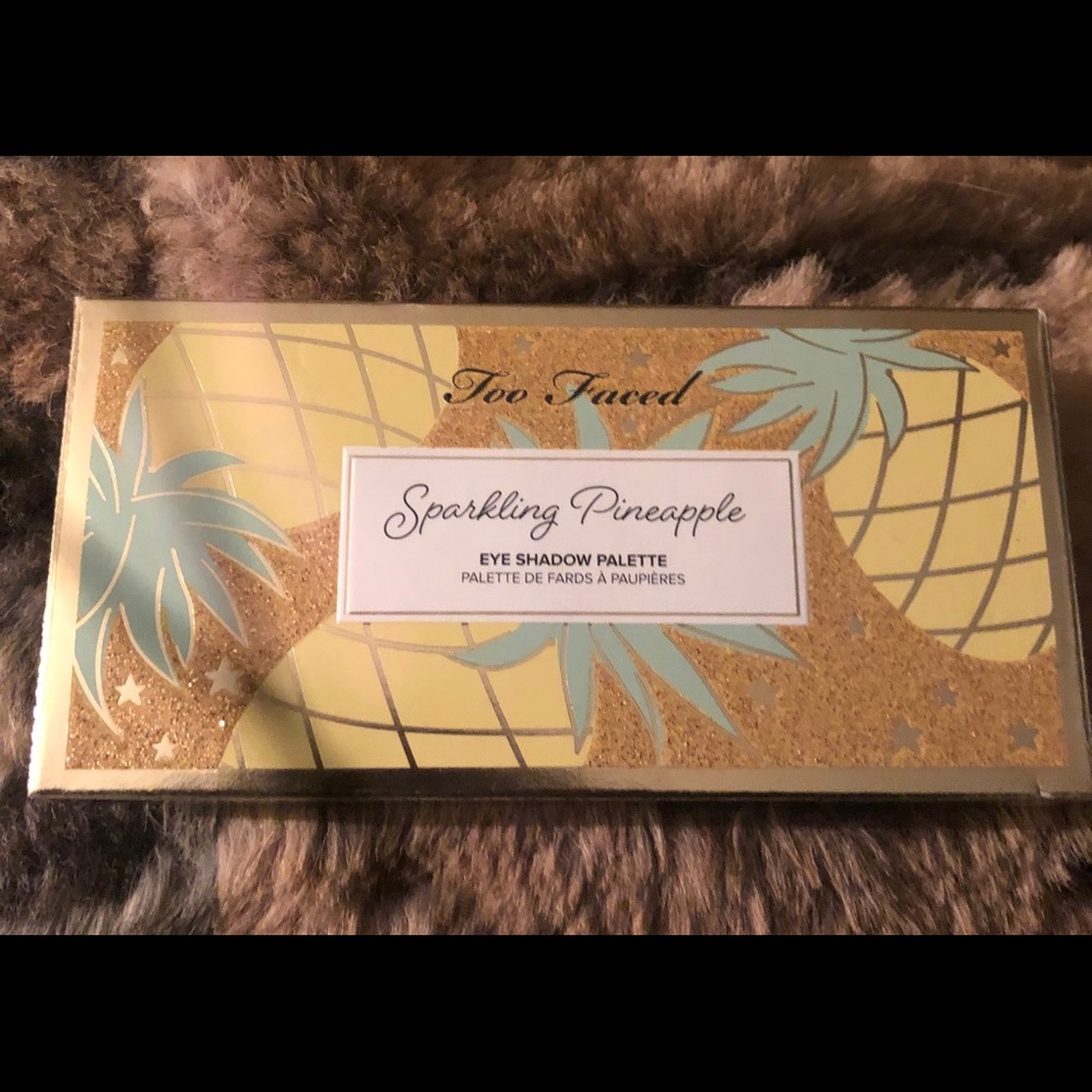 Too faced sparkling pineapple palette